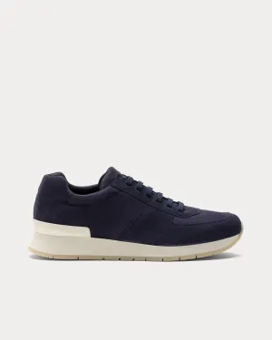 Livingston Suede Blue Low Top Sneakers