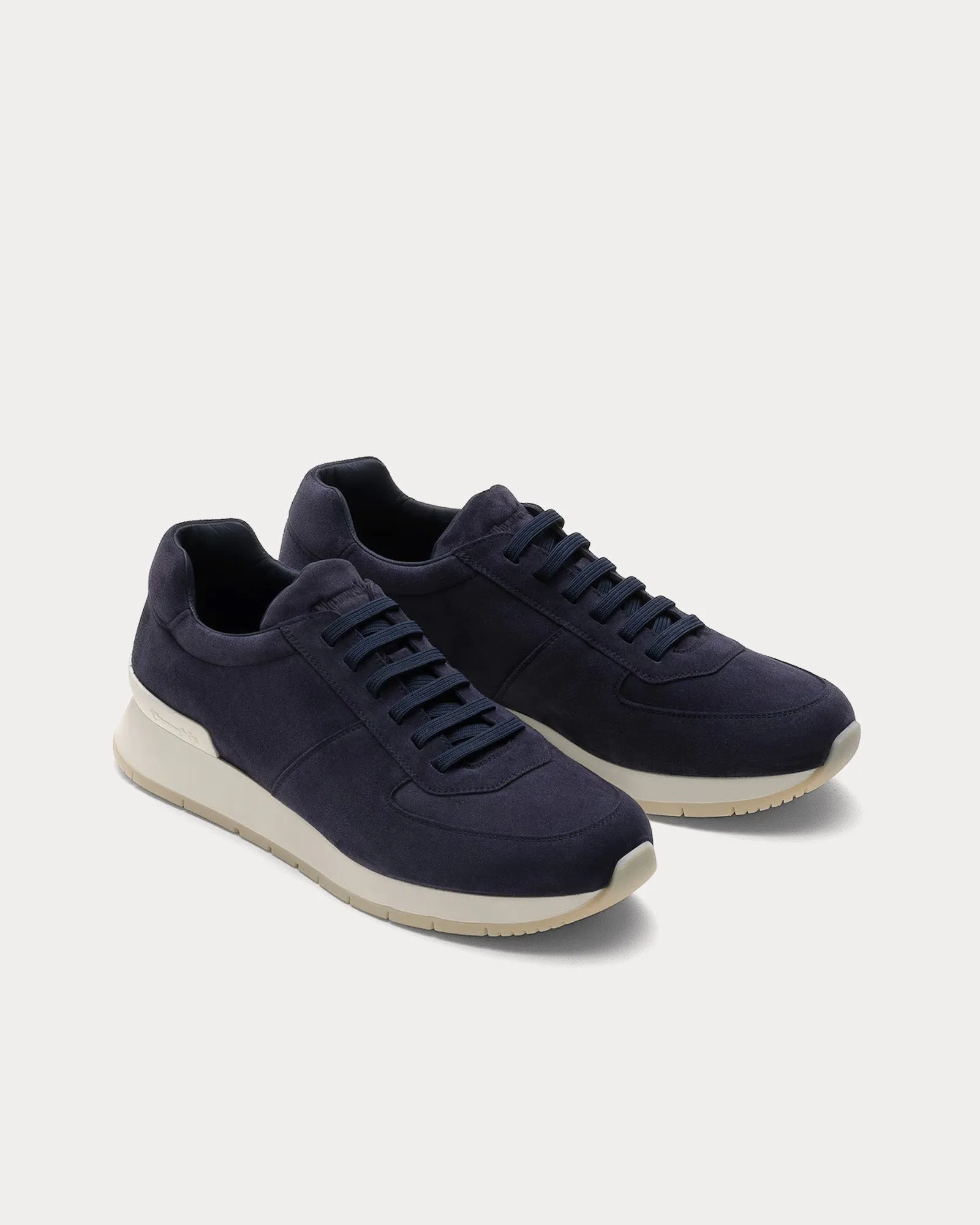 Livingston Suede Blue Low Top Sneakers