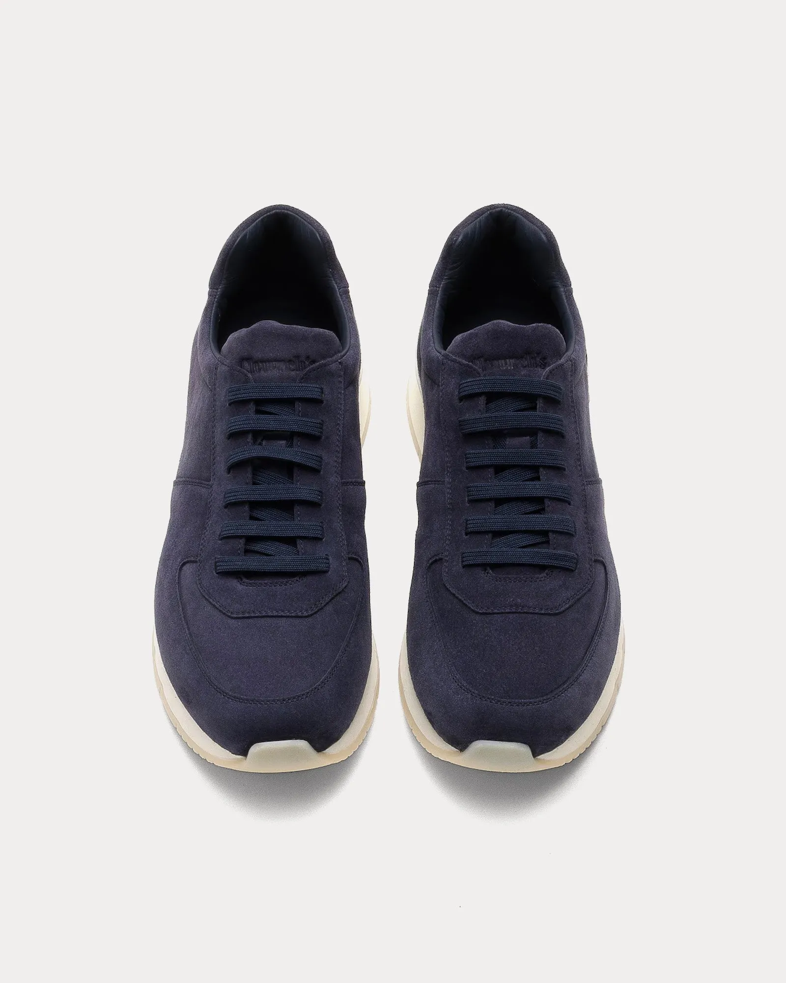 Livingston Suede Blue Low Top Sneakers