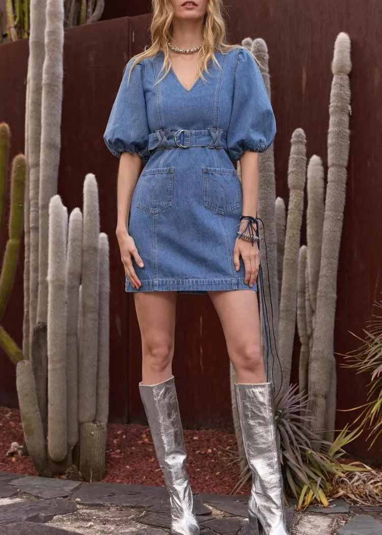 MINKPINK Peyton Denim Mini Dress ***FINAL SALE***