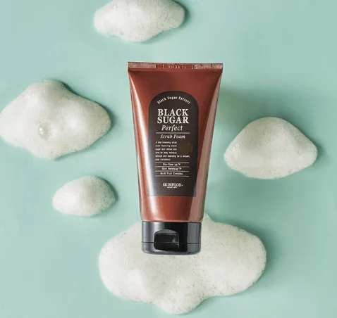 SKINFOOD - Black Sugar Perfect Scrub Foam 180g