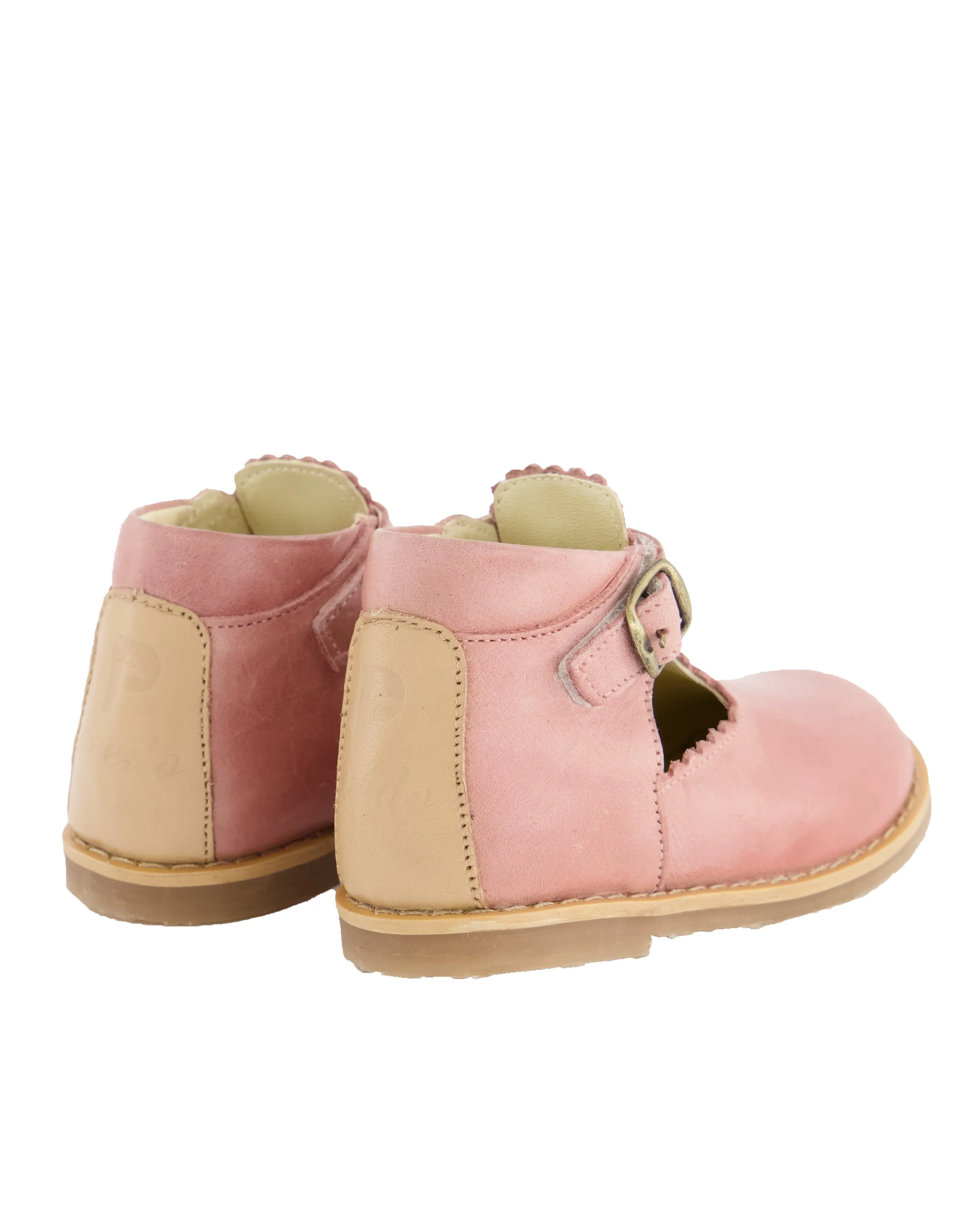 Sweet-Pea T-Bar Leather Shoes