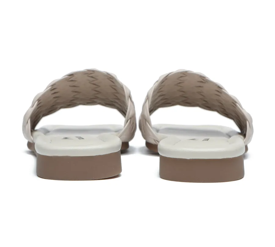 TARRAMARRA Open Toe Woven Flat Sandals Women Taunia